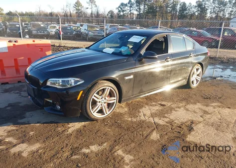 2014 BMW 550I xDrive from USA, damaged, VIN WBAKP9C50ED692953